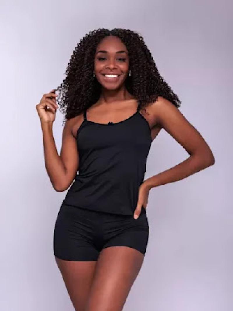 Pijama Shorts e Blusa de Alcinha