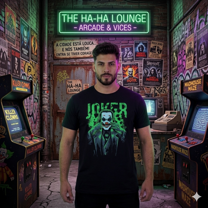 Camiseta Joker - Coringa The Smile