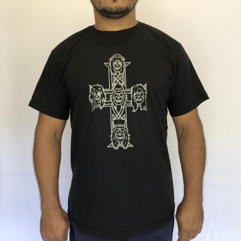 Kit 3 Camisetas de Rock