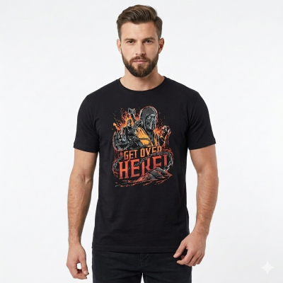 Camiseta Scorpion Mortal Kombat