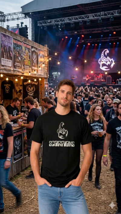 Camiseta Scorpions