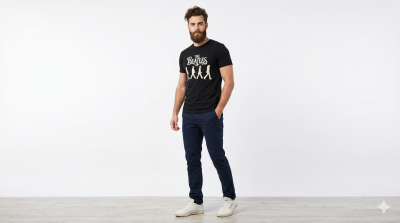 Camiseta The Beatles - Abbey Road