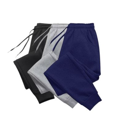 kit 3 Calça de Moletom Peluciada