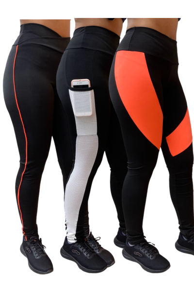 kit 2 Legging + 2 Top