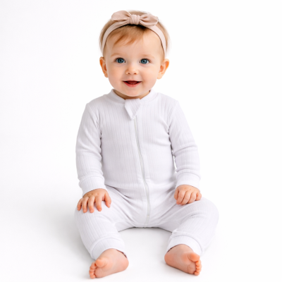 Kit 3 Macacão De Bebê Com Zíper